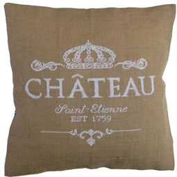 Anette Eriksson Chateau in White Premium Cushion Kit Cross Stitch