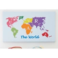 Image of Anette Eriksson Map of the World Cross Stitch Kit
