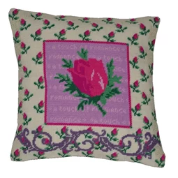 Anette Eriksson Rosebud Value Cushion Front Cross Stitch Kit
