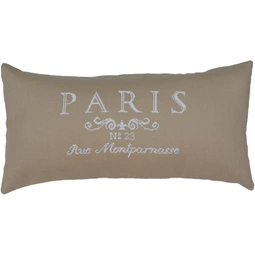 Anette Eriksson Paris in White Premium Cushion Kit Cross Stitch