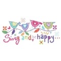 Image of Stitching Shed Sing and be Happy Cross Stitch Kit
