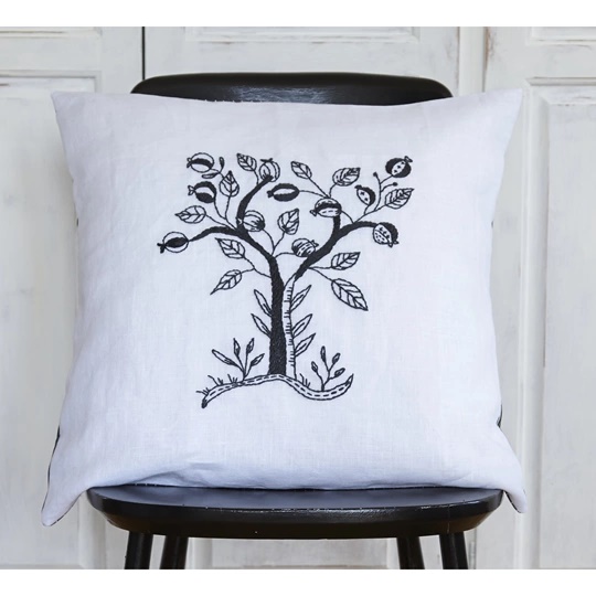 Image 1 of Anette Eriksson Mono Tree Premium Cushion Kit Embroidery