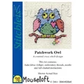 Image of Mouseloft Patchwork Owl Cross Stitch Kit