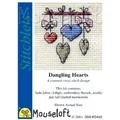 Image of Mouseloft Dangling Hearts Cross Stitch Kit