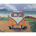 Image of Emma Louise Art Stitch Camper Van at Fistral Cross Stitch Kit