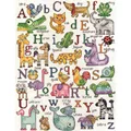 Image of Design Works Crafts ABC Animals Cross Stitch Kit