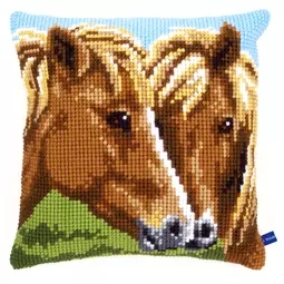 Vervaco Horses Cushion Cross Stitch Kit