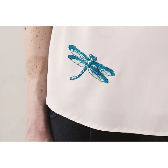 Image 1 of Permin Dragonfly Soluble Canvas Kit Cross Stitch
