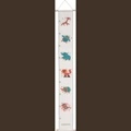 Image of Permin Animals Height Chart Cross Stitch Kit