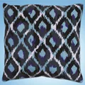 Image of Design Works Crafts Blue Ikat Tapestry Kit