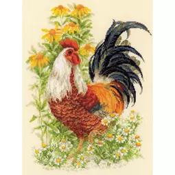 RIOLIS Rooster Cross Stitch Kit