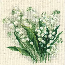 RIOLIS Lily of the Valley Cross Stitch Kit