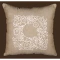 Image of Design Works Crafts Romance Vines Pillow Embroidery Kit