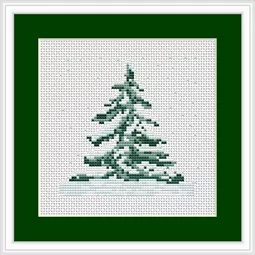 Luca-S Christmas Tree Mini Kit Cross Stitch