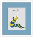 Image of Luca-S Worm Cross Stitch Kit