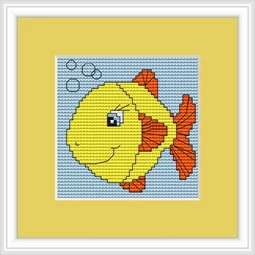 Luca-S Fish Cross Stitch Kit
