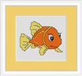 Image of Luca-S Goldfish Mini Cross Stitch Kit