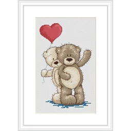 Luca-S Young Love Cross Stitch Kit