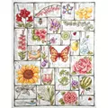 Image of Design Works Crafts Floral ABC Cross Stitch Kit