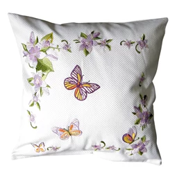 Princesse Clematis Cushion Embroidery Kit
