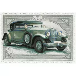 RIOLIS Vintage Car Cross Stitch Kit