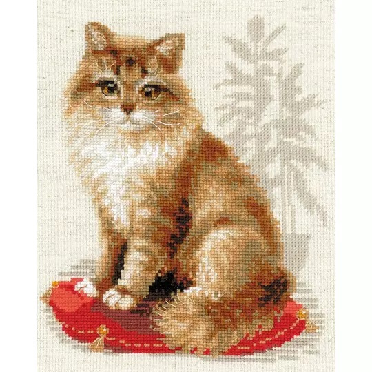 Image 1 of RIOLIS Pet Cat Cross Stitch Kit