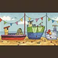 Image of Heritage Boats - Aida Cross Stitch Kit