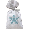 Image of Luca-S Snowflake Bag Christmas Cross Stitch Kit