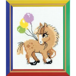 RIOLIS Happy Bee Pony Crony Cross Stitch Kit