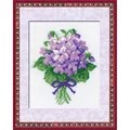 Image of RIOLIS Violets Cross Stitch Kit