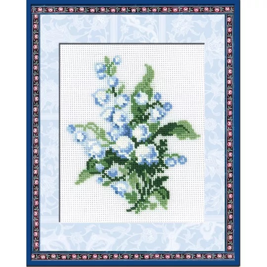 Image 1 of RIOLIS Lily of the Valley Cross Stitch Kit