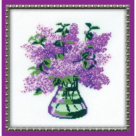 Image 1 of RIOLIS Lilacs Cross Stitch Kit