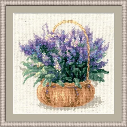 Image 1 of RIOLIS French Lavender Cross Stitch Kit