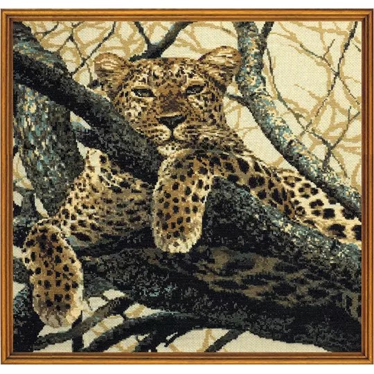 Image 1 of RIOLIS Leopard Cross Stitch Kit