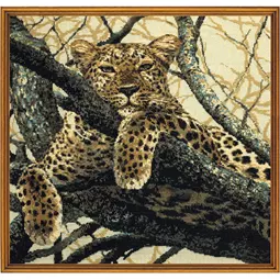 RIOLIS Leopard Cross Stitch Kit