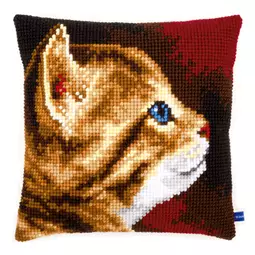 Vervaco Kitten Cushion Cross Stitch