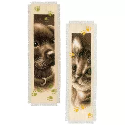 Cat and Dog Bookmarks