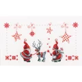 Image of Vervaco Elves and Reindeer Christmas Cross Stitch Kit