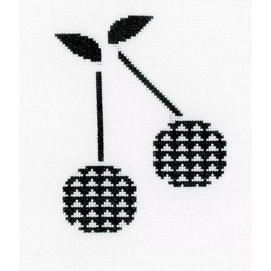 Image 1 of Vervaco Cherries Cross Stitch Kit