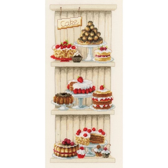 Image 1 of Vervaco Delicious Cakes Cross Stitch Kit