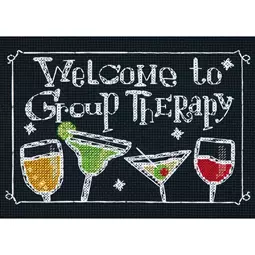 Dimensions Group Therapy Cross Stitch Kit