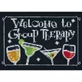 Image of Dimensions Group Therapy Cross Stitch Kit