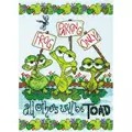 Image of Dimensions Frog Parking Cross Stitch Kit