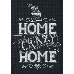 Dimensions Home Crazy Home Cross Stitch Kit