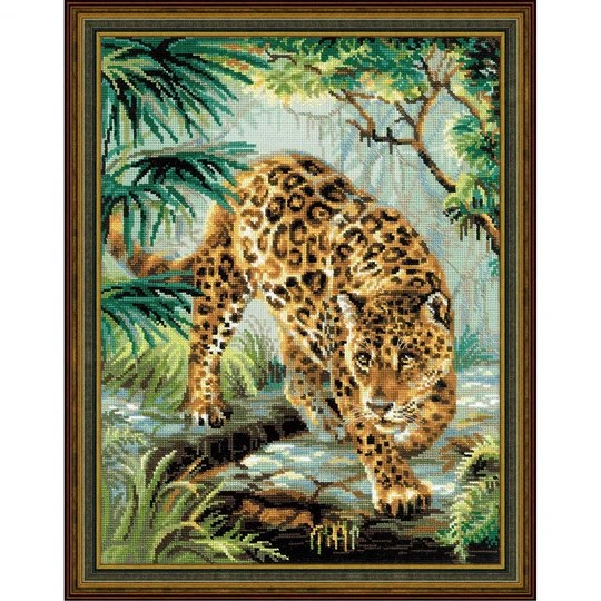 Image 1 of RIOLIS Owner of the Jungle Cross Stitch Kit