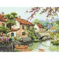 Image of Dimensions Village Canal Cross Stitch Kit
