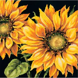 Dimensions Dramatic Sunflower Tapestry Kit
