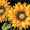 Image of Dimensions Dramatic Sunflower Tapestry Kit