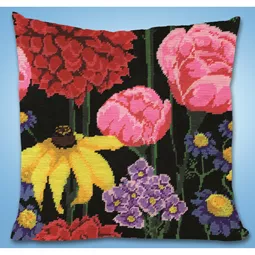 Design Works Crafts Midnight Floral Tapestry Kit