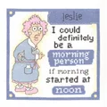 Image of Janlynn Morning Person Cross Stitch Kit